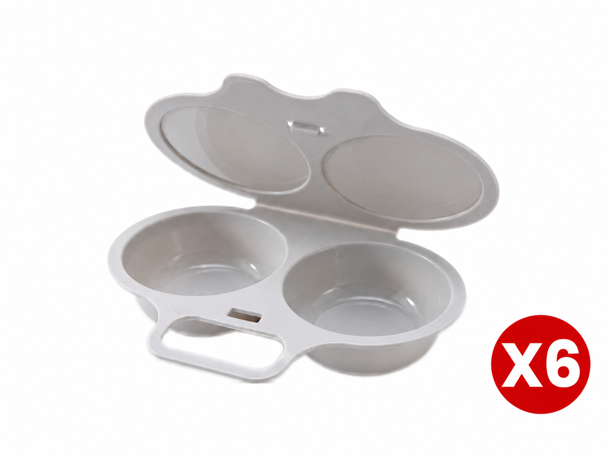 ๐ณ Make Breakfast Easier โ Microwave Egg Poacher Makes 2 Eggs In 1 Minute