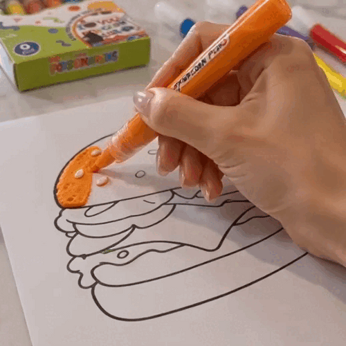 🪄3D Printing Bubble Pen – Turn Flat Drawings Into Touchable 3D Art🪄