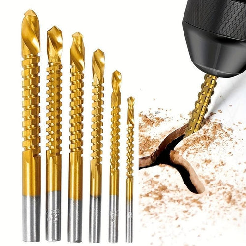🔥 Last Day Buy 1 Get 1 🔥 Ultra-Practical Titanium-Coated Drill Bit Set 🔧