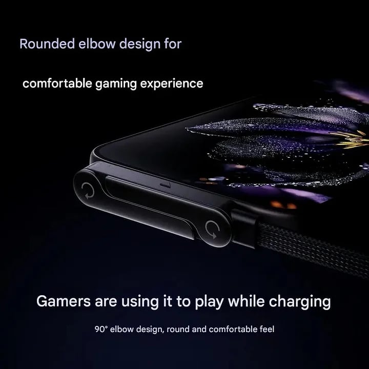 🔥 2-in-1 Cable 240W Fast Charging with Phone Stand