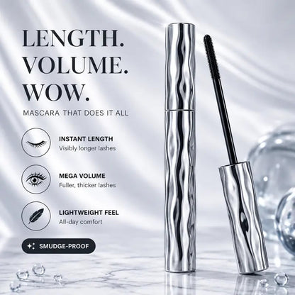 Volumizing Lengthening Smudge—Proof Mascara with