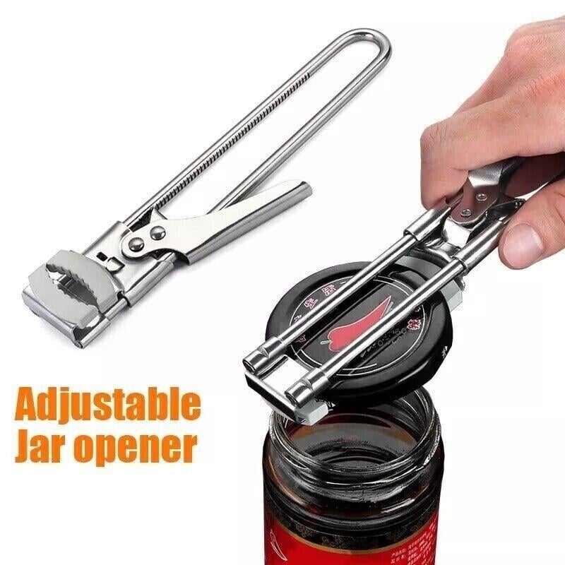 🔥Last Day Buy 2 Get 1 Free $8.99 Each🔥Adjustable Stainless Steel Jar Opener