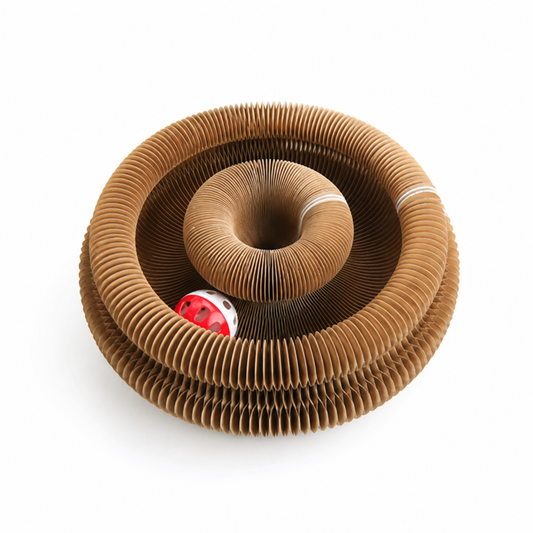 Accordion Cat Scratcher