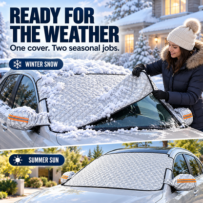 Windshield Snow Cover – All-Season Car Shield