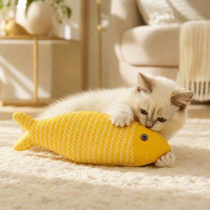 Catnip Fish Toy