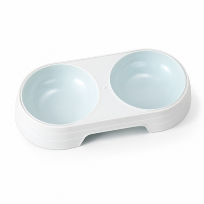 Double Pet Feeding Bowl
