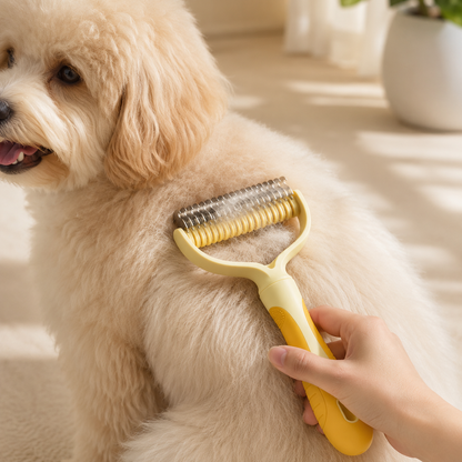 Double-Sided Dematting Comb